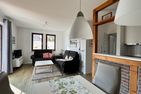  Ferienwohnung Sonnendeich Greetsiel - Wohnzimmer