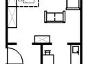  Ferienwohnung Kap Norderney - Grundriss