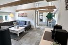  Ferienhaus Fresen Hus Humptrup Nordfriesland - Wohnzimmer
