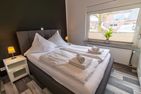  Ferienwohnung Ant Dopke Krummhörn - Schlafzimmer