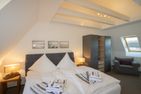  Haus Emilia App. Leuchtturm Hafennähe/Ostseite - Schlafzimmer