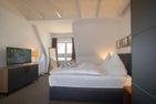  Haus Emilia App. Leuchtturm Hafennähe/Ostseite - Schlafzimmer