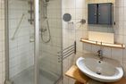Hüs Sanskiin Ferienwohnung *Aawerkant* Süddorf auf Amrum - Badezimmer