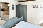 Hüs Sanskiin Ferienwohnung *Aawerkant* Süddorf auf Amrum - Schlafzimmer