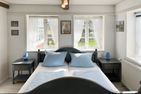 Hüs Sanskiin Ferienwohnung *Aawerkant* Süddorf auf Amrum - Schlafzimmer