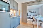 Haus am Nöltingsweg Haus am Nöltingsweg Appartement "Kajüte 8" Scharbeutz - Küche / Küchenzeile