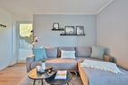 Haus am Nöltingsweg Haus am Nöltingsweg Appartement "Kajüte 8" Scharbeutz - Wohnzimmer