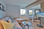 Haus am Nöltingsweg Haus am Nöltingsweg Appartement "Kajüte 8" Scharbeutz - Wohnzimmer