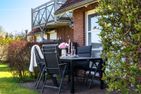  Ferienwohnung Strandblick Stein Marina Wendtorf - Terrasse