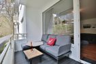 Domizil Strandallee 30 Domizil Strandallee 30 Appartement 8 Casa Bolz Timmendorfer Strand - Balkon