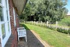  Ferienhaus Dat groote Diekhuus Rodenäs Nordfriesland - Garten