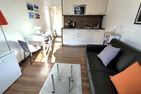  Haus Bielefeld Appartement 23 Norderney - Wohnzimmer