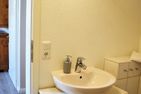  Ferienhaus Blaues Haus Ockholm Dagebüll - Badezimmer