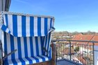  Ferienwohnung "Traumblick" mit Dachterrasse 350 m zum Strand Scharbeutz - Balkon