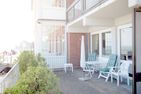  Sandwall 11a, Whg. 2 "Gästehaus Gorch Fock" Wyk - Ansicht der Terrasse