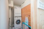  Haus Friesenliebe Nieblum - Ihnen stehen Waschmaschine und Trockner im Erdgeschoss des Hauses zur Verfügung.