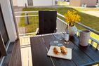  Ferienwohnung Strandbude, App. 4 Olpenitz Ostseeresort Olpenitz - Terrasse