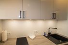 Residenz am Meer Whg. 26 "bi Strön" Hafennähe/Ostseite - Küche / Küchenzeile