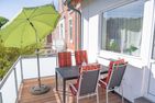  Ferienwohnung Strandflieder Norderney - Balkon