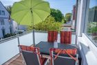  Ferienwohnung Strandflieder Norderney - Balkon