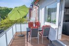  Ferienwohnung Strandflieder Norderney - Balkon