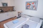  Haus Bielefeld Appartement 23 Norderney - Wohnzimmer