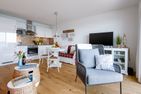  Ferienwohnung Strandloft Nordsee Dagebüll Dagebüll - Wohnzimmer