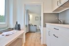 Haus am Nöltingsweg Haus am Nöltingsweg "Strandbude Appartement 01" Scharbeutz - Küche / Küchenzeile