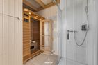  Ferienhaus Skippers Home Olpenitz Ostseeresort Olpenitz - Sauna