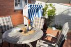 Haus Pesel Ferienwohnung *Reetblick* Norddorf auf Amrum - Terrasse