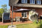 Haus Pesel Ferienwohnung *Reethuk* Norddorf auf Amrum - Terrasse