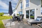  Ferienhaus Dannig Deern Olpenitz Ostseeresort Olpenitz - Terrasse