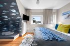  Ferienwohnung Blaue Ella Westerland auf Sylt Sylt - Schlafzimmer