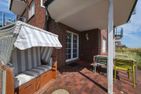 Haus Sanderling Juister Gezeiten Billstraße - Terrasse