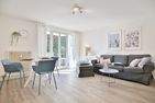 Ferienanlage Bergstraße 62 Ferienhaus Bergstraße 62 Appartement 5 Tide am Park Timmendorfer Strand - Wohnzimmer