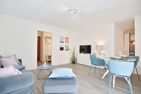 Ferienanlage Bergstraße 62 Ferienhaus Bergstraße 62 Appartement 5 Tide am Park Timmendorfer Strand - Wohnzimmer