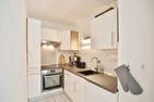 Ferienanlage Bergstraße 62 Ferienhaus Bergstraße 62 Appartement 5 Tide am Park Timmendorfer Strand - Küche / Küchenzeile
