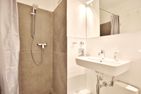 Ferienanlage Bergstraße 62 Ferienhaus Bergstraße 62 Appartement 5 Tide am Park Timmendorfer Strand - Badezimmer