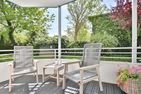 Ferienanlage Bergstraße 62 Ferienhaus Bergstraße 62 Appartement 5 Tide am Park Timmendorfer Strand - Balkon