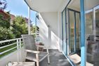 Ferienanlage Bergstraße 62 Ferienhaus Bergstraße 62 Appartement 5 Tide am Park Timmendorfer Strand - Balkon