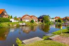  Frieso am Siel Greetsiel/Krummhörn - Blick auf Sehenswürdigkeit