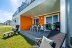 Ferienwohnung Nordisch 54 Olpenitz Ostseeresort Olpenitz - Terrasse