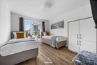  Ferienwohnung Nordisch 54 Olpenitz Ostseeresort Olpenitz - Schlafzimmer