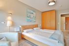 Strandperle Strandperle Appartement 201 Haffkrug - Schlafzimmer