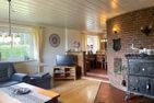  Ferienhaus Bellos Ferienbungalow Nordfriesland - Wohnzimmer