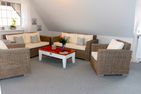  Ferienwohnung Ebbe und Flut Galmsbüll Nordfriesland - Wohnzimmer