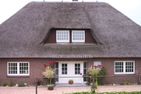  Ferienwohnung Friesenkate Galmsbüll Nordfriesland - Fassade / Eingang