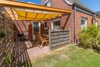  Ferienwohnung Ant Dopke Krummhörn - Terrasse