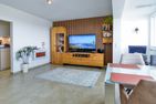 Strandhochhaus SF10 Cuxhaven Sahlenburg - Wohnzimmer