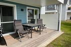  Ferienwohnung Krosse Krabbe Olpenitz Ostseeresort Olpenitz - Terrasse